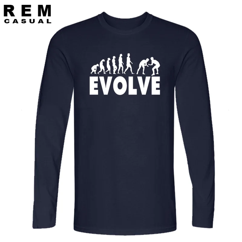 New Brand Quality Evolve Wrestling Evolution School Funny T Shirts O Neck Long sleeve Cotton T-shirts
New Brand Quality Evolve Wrestling Evolution School Funny T Shirts O Neck Long sleeve Cotton T-shirts