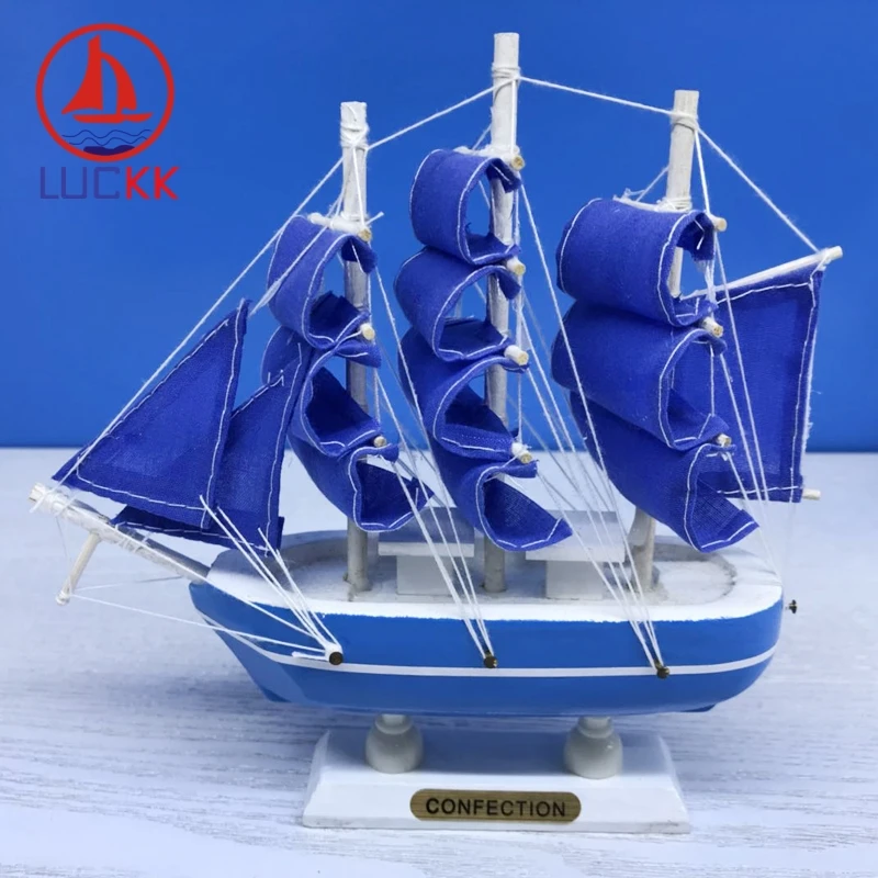 LUCKK 16CM Mediterranean Style Wooden Model Ships Home Interior Decoration Nautical Wood Crafts Sea Marien Room Miniature Model
LUCKK 16CM Mediterranean Style Wooden Model Ships Home Interior Decoration Nautical Wood Crafts Sea Marien Room Miniature Model