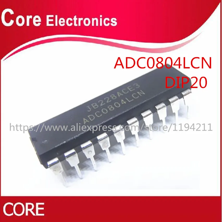 5 шт. ADC0804LCN DIP20 ADC0804 DIP новый | Электронные компоненты и принадлежности