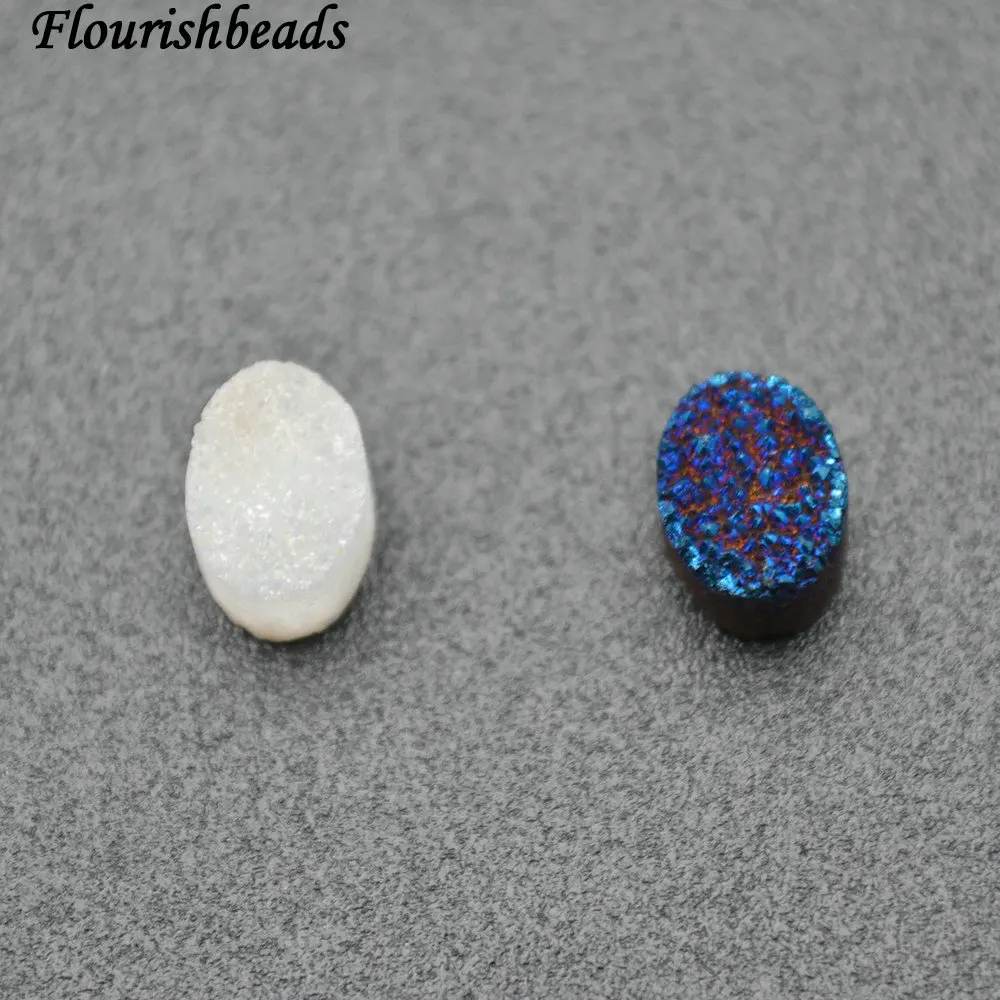 6x8 мм Натуральный Druzy плоский овальный камень Кабошоны (Белый/Королевский синий цвет)
6x8 мм Натуральный Druzy плоский овальный камень Кабошоны (Белый/Королевский синий цвет)