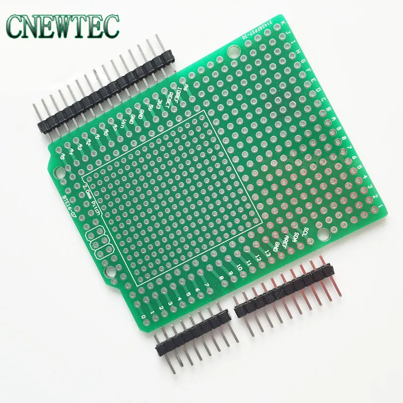 Комбо 2 мм + 54 Шаг Прототип PCB для ArduinoUNO R3 Щит платы DIY версии фотозначений|pcb display|pcb