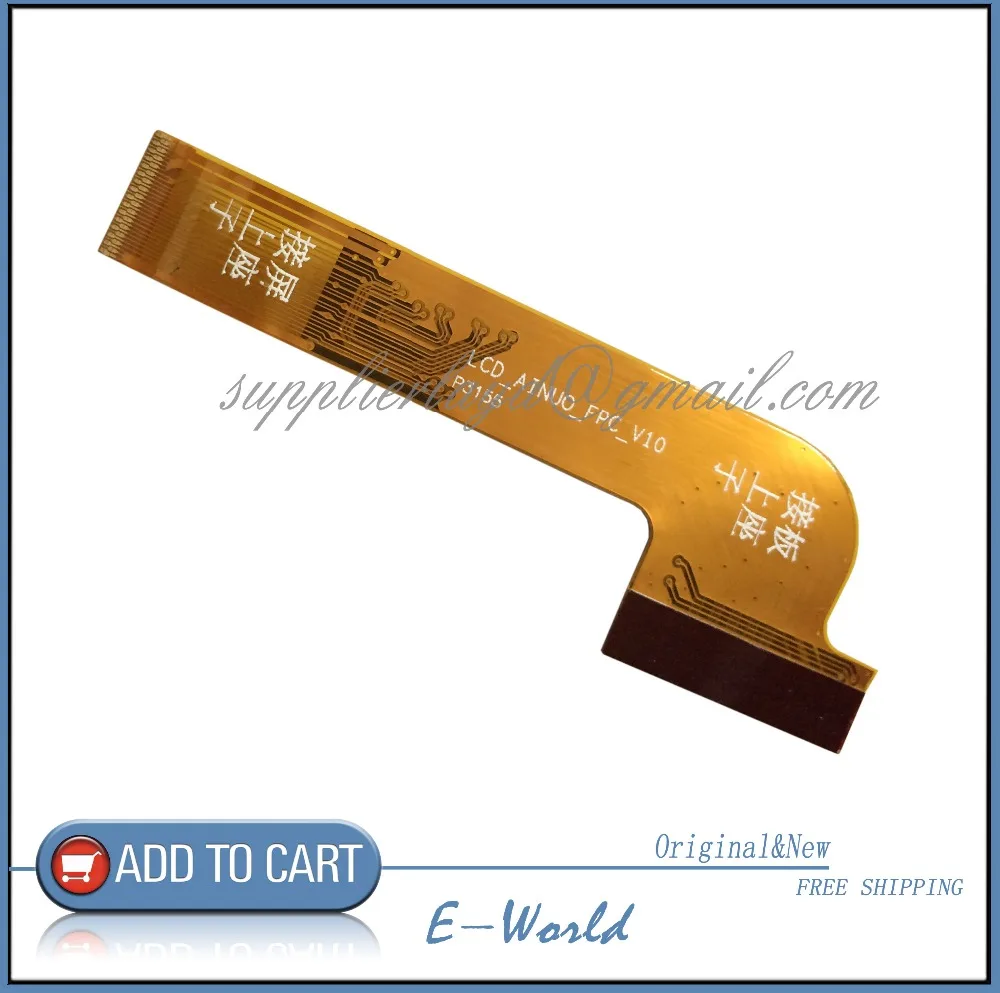 Original LCD screen Cable LCD_AINUO_FPC_V10 LCD_AINUO_FPC_V1 LCD_AINUO_FPC for tablet pc free shipping
Original LCD screen Cable LCD_AINUO_FPC_V10 LCD_AINUO_FPC_V1 LCD_AINUO_FPC for tablet pc free shipping
