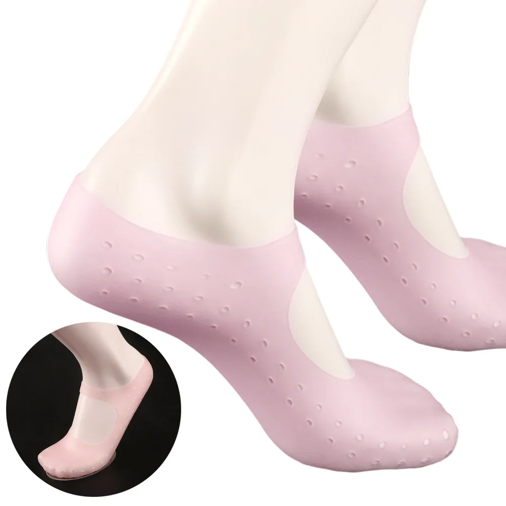 2pcs=1pair Silicone Foot Pain Relief Sock Foot Care Tools Gel Moisturizing Heel Socks Cracked Protector Feet Massager Pedicure
2pcs=1pair Silicone Foot Pain Relief Sock Foot Care Tools Gel Moisturizing Heel Socks Cracked Protector Feet Massager Pedicure