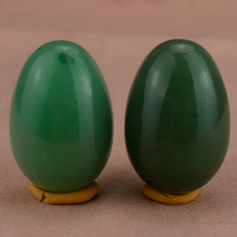 2PCS 45x30mm Natural Green Aventurine Jade Eggs Natural Gemstone Sphere Crystal Egg Healing Ball
2PCS 45x30mm Natural Green Aventurine Jade Eggs Natural Gemstone Sphere Crystal Egg Healing Ball