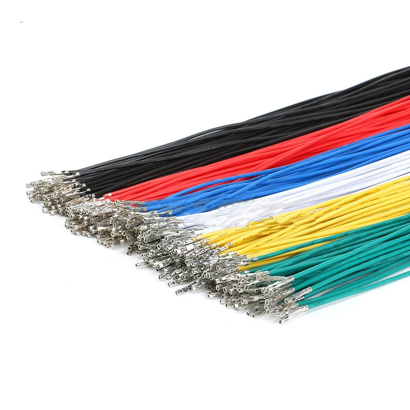 Free shipping 20pc single terminal DuPont Wire 25CM 24# cable with Crimp terminal color Option
Free shipping 20pc single terminal DuPont Wire 25CM 24# cable with Crimp terminal color Option