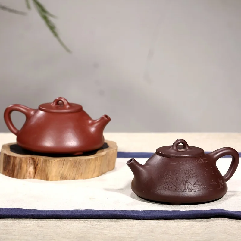 yixing authentic masters all hand undressed ore purple teapot debris gourd ladle pot support mixed batch of 275 ml
yixing authentic masters all hand undressed ore purple teapot debris gourd ladle pot support mixed batch of 275 ml