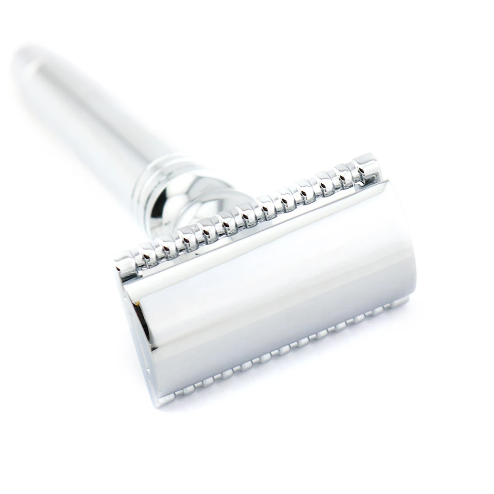 Double Edge Safety Razor Shaving Razor Silver Manual Razor Classic Style 12.3CM Long Handle Wholesale HL5 8PCS/LOT Lyrebird NEW
Double Edge Safety Razor Shaving Razor Silver Manual Razor Classic Style 12.3CM Long Handle Wholesale HL5 8PCS/LOT Lyrebird NEW