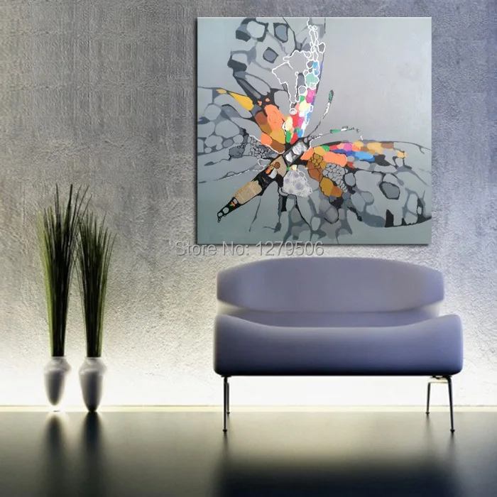 100% Handpainted Oil Paintings Picture Panel Beautiful Grey Butterfly A nimal Oil Painting on Canvas for Home Decoration
100% Handpainted Oil Paintings Picture Panel Beautiful Grey Butterfly A nimal Oil Painting on Canvas for Home Decoration