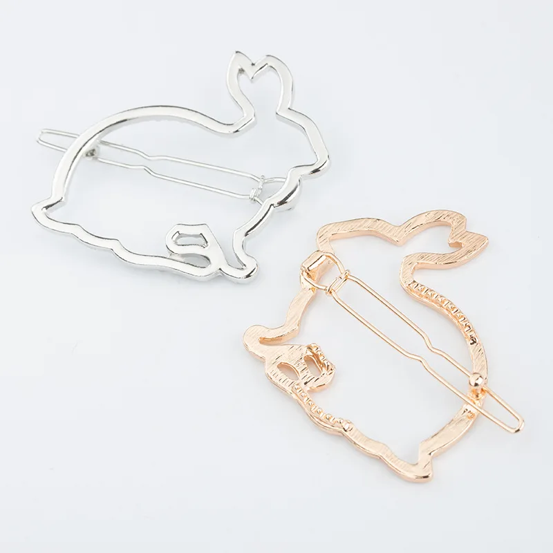 Hollow Cute Rabbit Hairgrips Silver Plated Lovely Hair Clips and Pins Women Headwear Hair Accessories
Hollow Cute Rabbit Hairgrips Silver Plated Lovely Hair Clips and Pins Women Headwear Hair Accessories