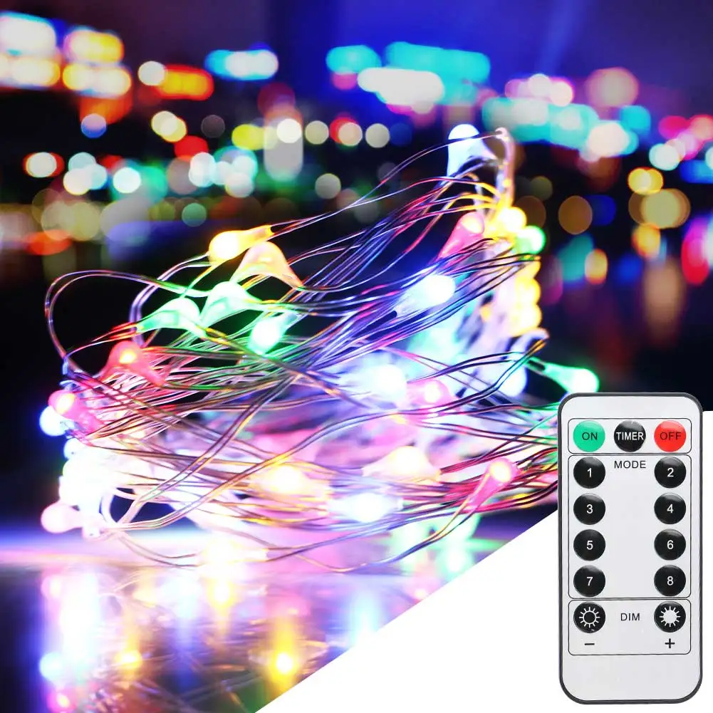 Пульт дистанционного управления 5 м 10 RGB светодиодный наружный Рождественский