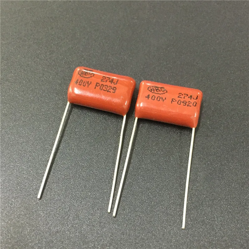 Конденсатор CBB 274 400V 274J 0 27 мкФ 270nF P15 CL21 металлизированная полипропиленовая пленка