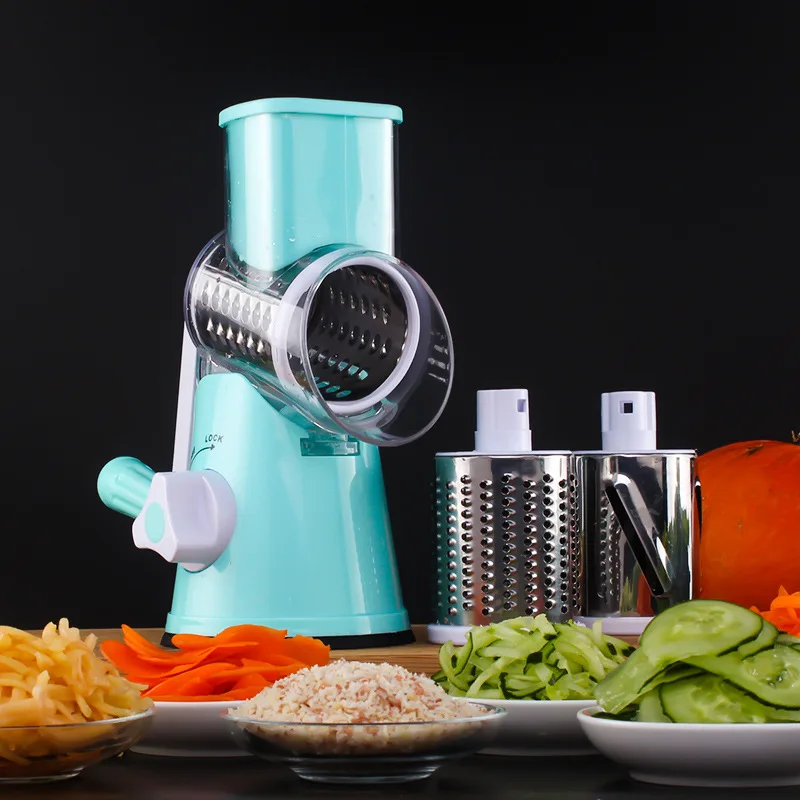 OLOEY Manual Vegetable Fruits Cutter Slicer 3 Stainless Steel Blades Kitchen Gadget Mandoline Cheese Cucumber Carrot Choppers
OLOEY Manual Vegetable Fruits Cutter Slicer 3 Stainless Steel Blades Kitchen Gadget Mandoline Cheese Cucumber Carrot Choppers