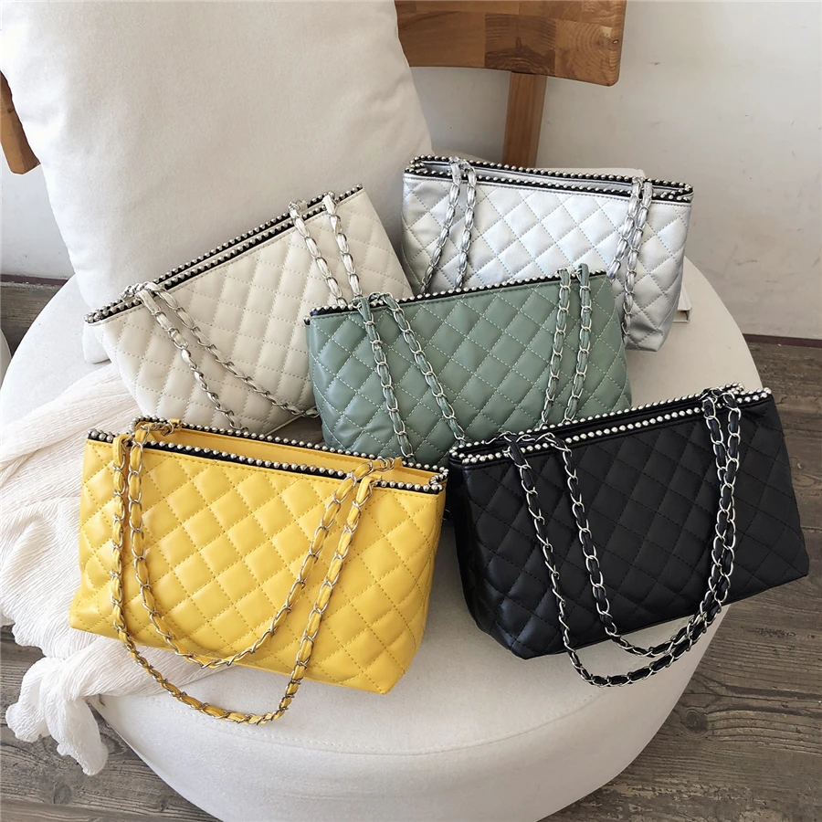 Fashion Women Pu Leather Shoulder Bag Luxury Designer Female Messenger Bags High Quality Large Capacity Ladies Shoulder Bag 2021
Fashion Women Pu Leather Shoulder Bag Luxury Designer Female Messenger Bags High Quality Large Capacity Ladies Shoulder Bag 2021