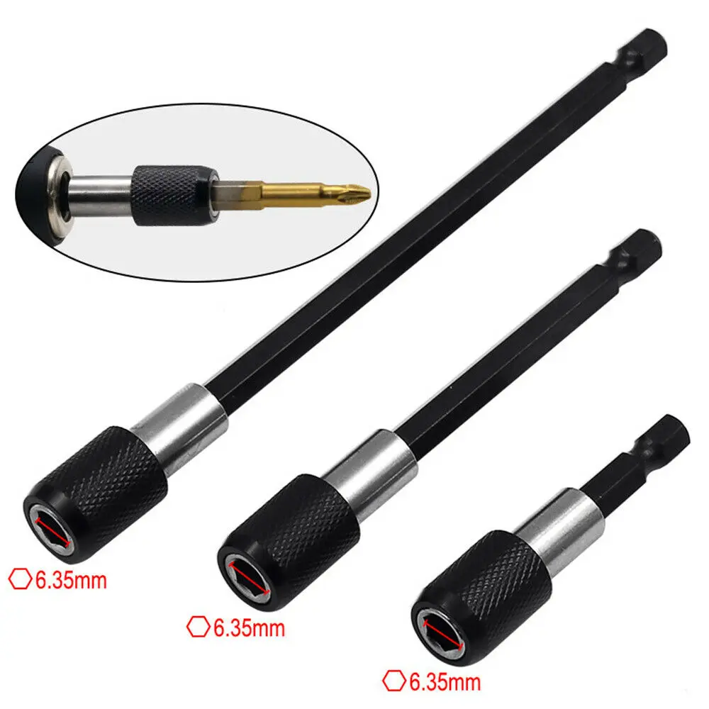 1Pc 1/4" Hex Shank Magnetic Screwdriver Quick Release Extension Holder Bit Durable To Use Easy Operation BU1644
1Pc 1/4" Hex Shank Magnetic Screwdriver Quick Release Extension Holder Bit Durable To Use Easy Operation BU1644