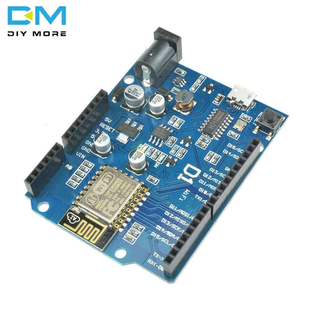 ESP8266 ESP 12E для WeMos D1 CH340 WiFi Беспроводная плата разработки OTA IDE UNO R3 ARDUINO совместимый