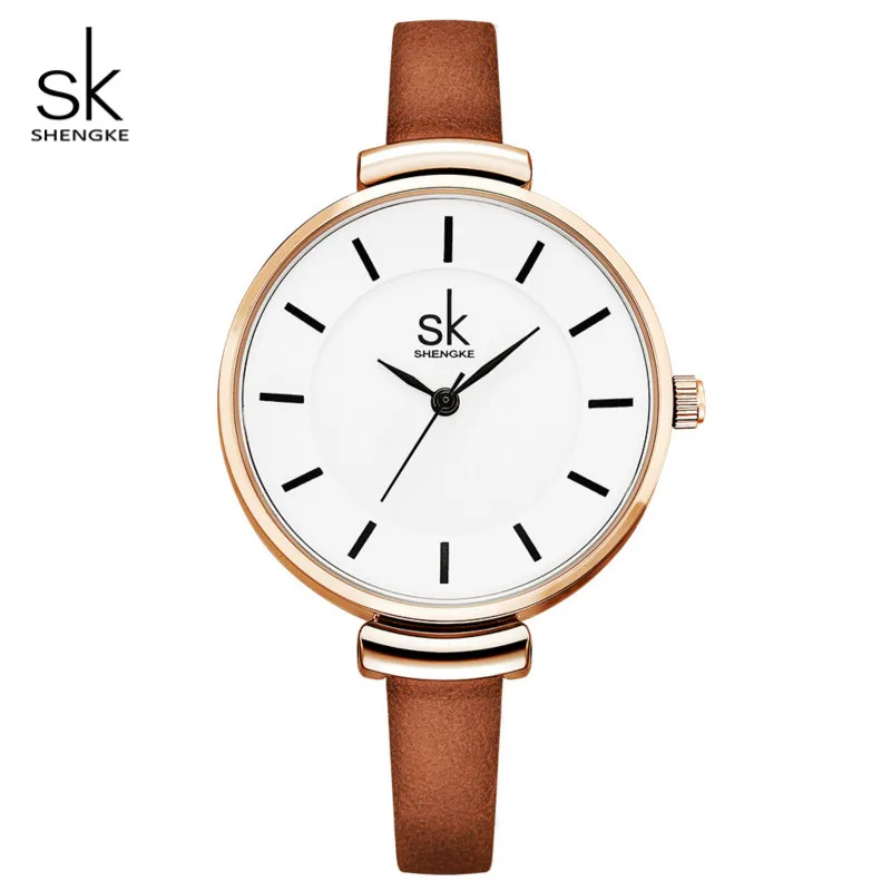 Shengke Ladies Watches Thin Leather Women Wrist Watch Luxury Quartz Watches Clock Female Gift 2019 SK Relogio Feminino #K0010
Shengke Ladies Watches Thin Leather Women Wrist Watch Luxury Quartz Watches Clock Female Gift 2019 SK Relogio Feminino #K0010