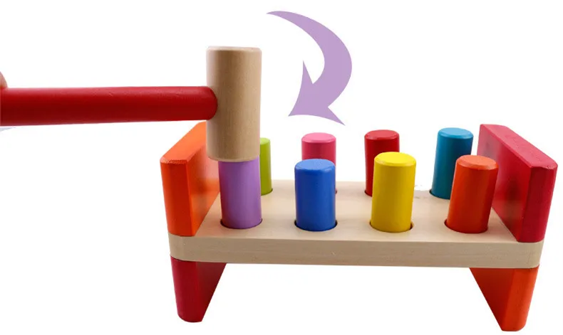 WYNLZQ Colorful Wooden Baby Beat Toys With Hammer Kids Preschool Toys Multifunctional Tool Maintenance Box Baby Nut Combination
WYNLZQ Colorful Wooden Baby Beat Toys With Hammer Kids Preschool Toys Multifunctional Tool Maintenance Box Baby Nut Combination