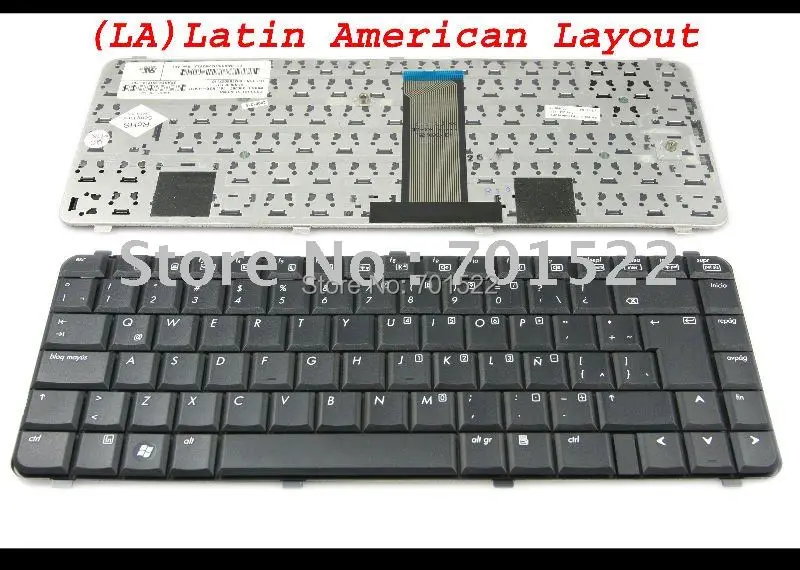 Новая клавиатура для ноутбука HP Compaq 6530S 6531S 6535S, черная Латиноамериканская клавиатура LA (аналогичная espanol SP Teclado) - NSK-H5R1E
Новая клавиатура для ноутбука HP Compaq 6530S 6531S 6535S, черная Латиноамериканская клавиатура LA (аналогичная espanol SP Teclado) - NSK-H5R1E