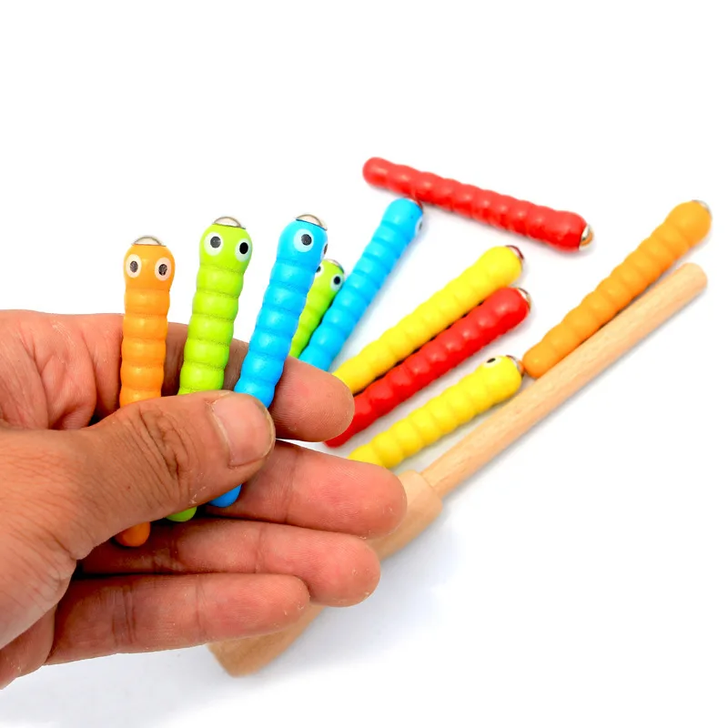 Baby Wooden Toys Catch Worm 3D Puzzle Educational Toys Color Cognitive Magnetic Strawberry Apple Toy for Children Party Games 
Baby Wooden Toys Catch Worm 3D Puzzle Educational Toys Color Cognitive Magnetic Strawberry Apple Toy for Children Party Games