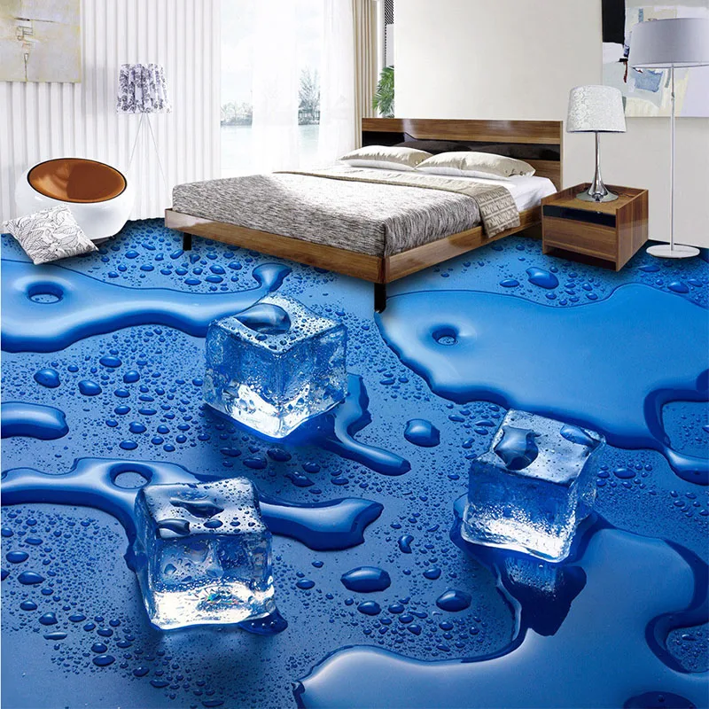 Modern 3D Stereo Ice Cake Water Drop Floor Tiles Photo Mural Wallpaper Living Room Bathroom PVC Waterproof Wear Papel De Parede
Modern 3D Stereo Ice Cake Water Drop Floor Tiles Photo Mural Wallpaper Living Room Bathroom PVC Waterproof Wear Papel De Parede