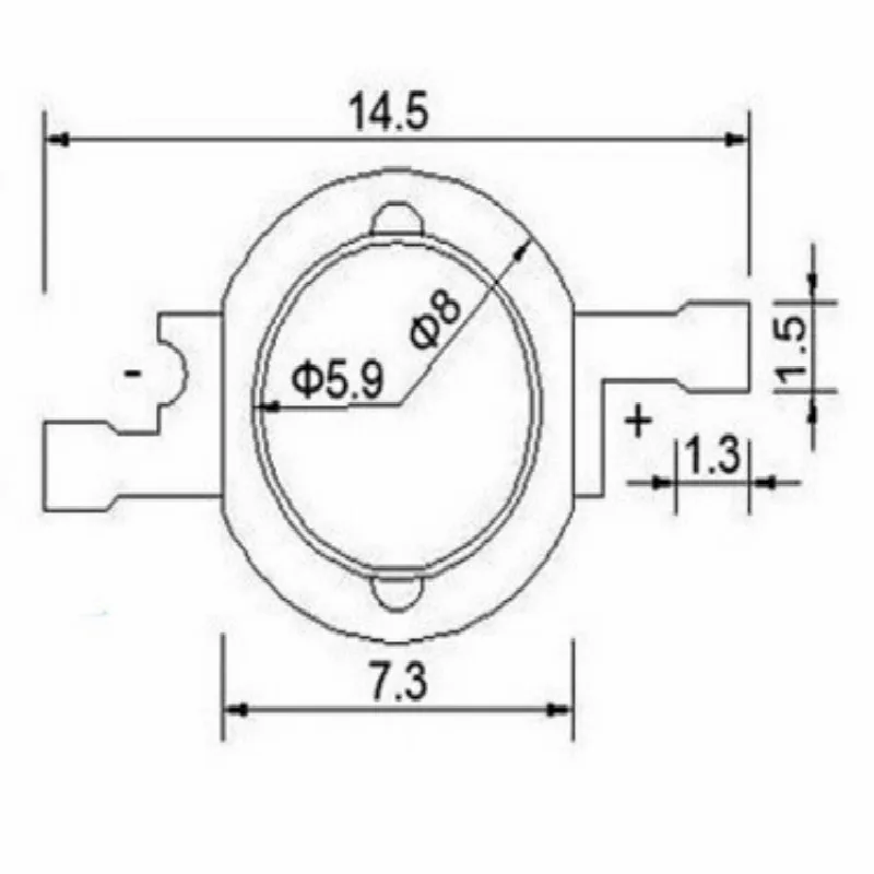 3-3.4v 1w high power led chip led diy led 100pcs/lot free shipping
3-3.4v 1w high power led chip led diy led 100pcs/lot free shipping