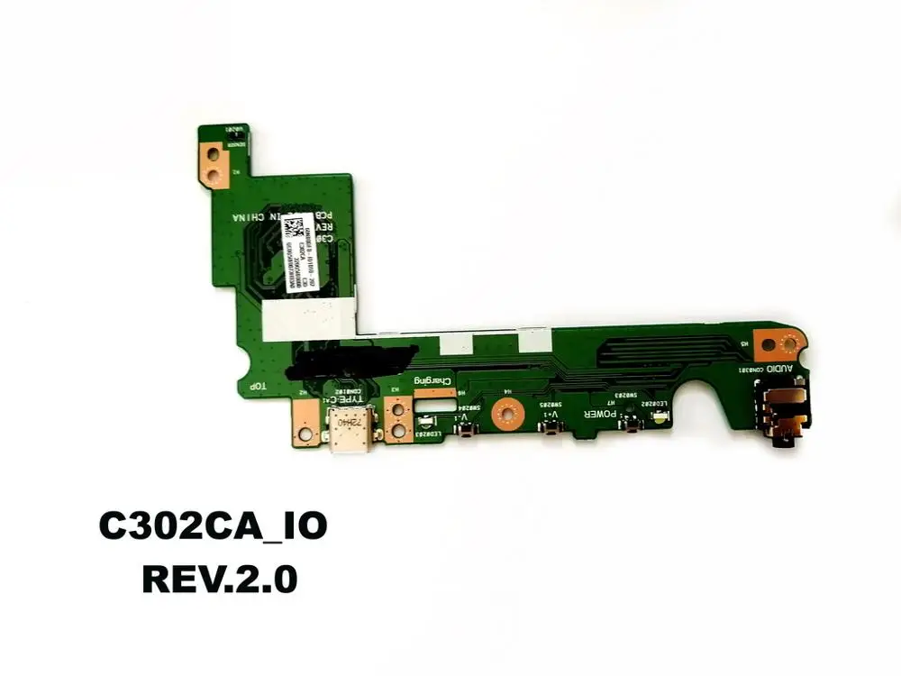 Original for ASUS C302CA audio board power botton switch board C302CA_IO REV.2.0 tested good free shipping
Original for ASUS C302CA audio board power botton switch board C302CA_IO REV.2.0 tested good free shipping