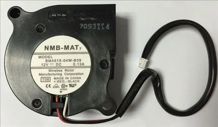 New Original NMB BM4515-04-B39 DC12V 0.13A for EMP-1705/1710/1715 Projecotr cooling fan
New Original NMB BM4515-04-B39 DC12V 0.13A for EMP-1705/1710/1715 Projecotr cooling fan