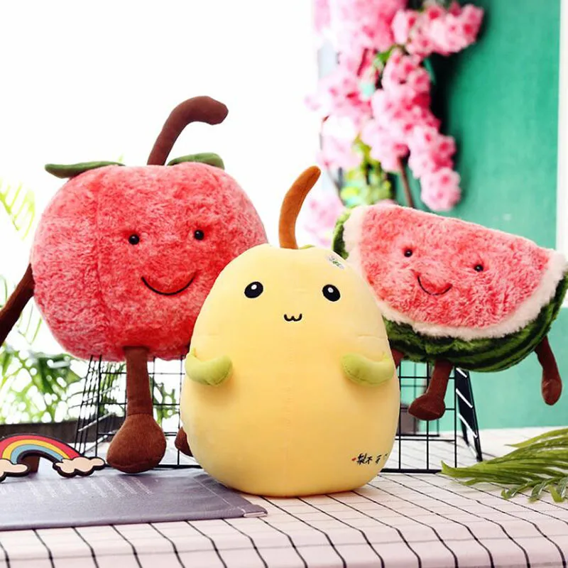 Plush Fruit Watermelon Plush Toy Fruit Watermelon Pillow Series Plush Simulation Cherry Cushion Home Furnishing Child Girl Gift
Plush Fruit Watermelon Plush Toy Fruit Watermelon Pillow Series Plush Simulation Cherry Cushion Home Furnishing Child Girl Gift