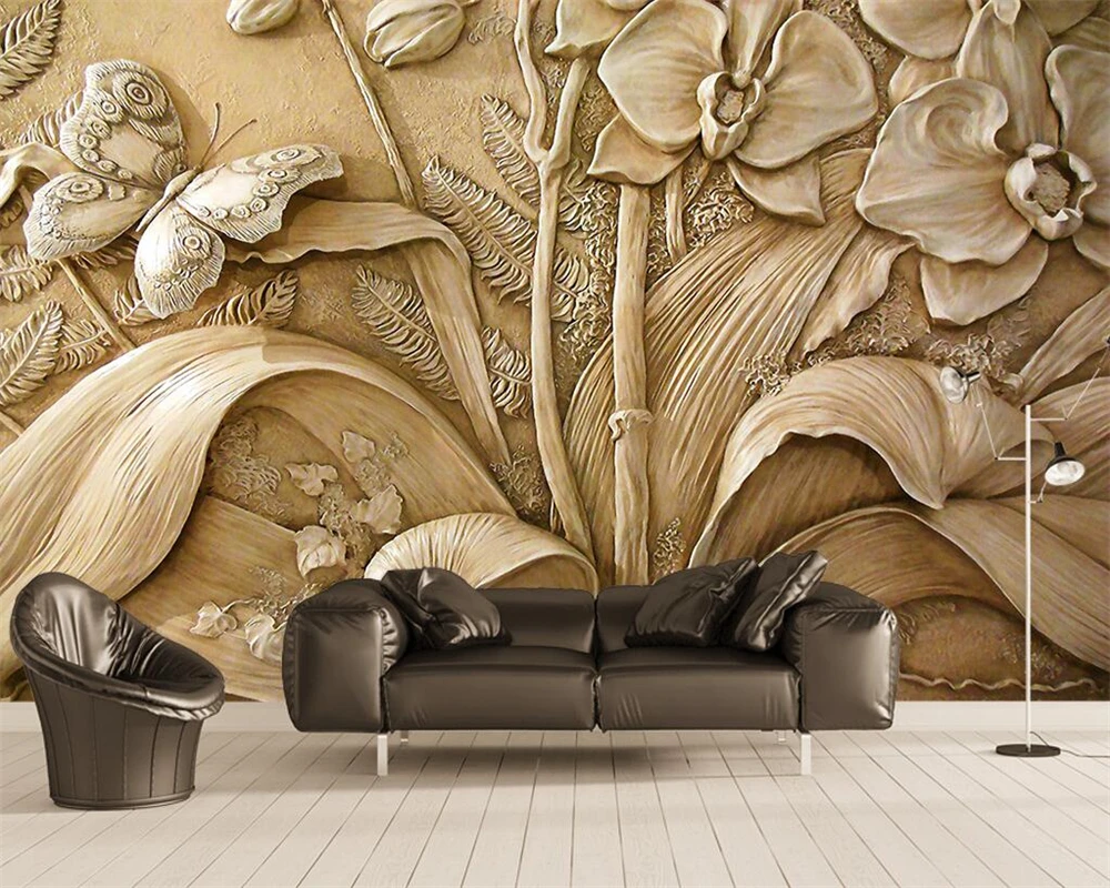 Beibehang Custom wallpaper 3D embossed orchid butterfly TV backdrop Living Room Bedroom Sofa Background Fresco 3d wallpaper
Beibehang Custom wallpaper 3D embossed orchid butterfly TV backdrop Living Room Bedroom Sofa Background Fresco 3d wallpaper