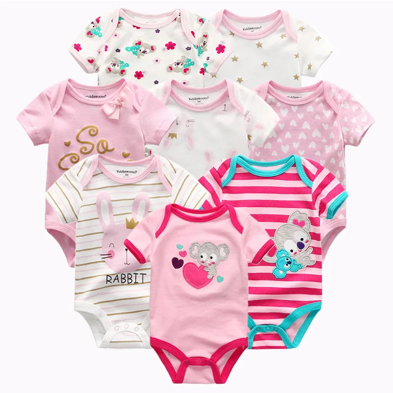 8 PCS/lot newborn Baby Rompers Cotton overalls Newborn clothes Roupas de bebe boys girls jumpsuit&clothing
8 PCS/lot newborn Baby Rompers Cotton overalls Newborn clothes Roupas de bebe boys girls jumpsuit&clothing