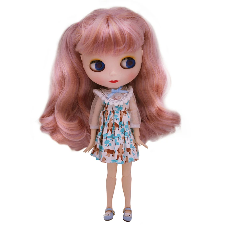 Blyth Doll BJD, Neo Blyth Doll Nude Customized Frosted Face Dolls Can Changed Makeup and Dress DIY, 1/6 Ball Jointed Dolls SNO8
Blyth Doll BJD, Neo Blyth Doll Nude Customized Frosted Face Dolls Can Changed Makeup and Dress DIY, 1/6 Ball Jointed Dolls SNO8