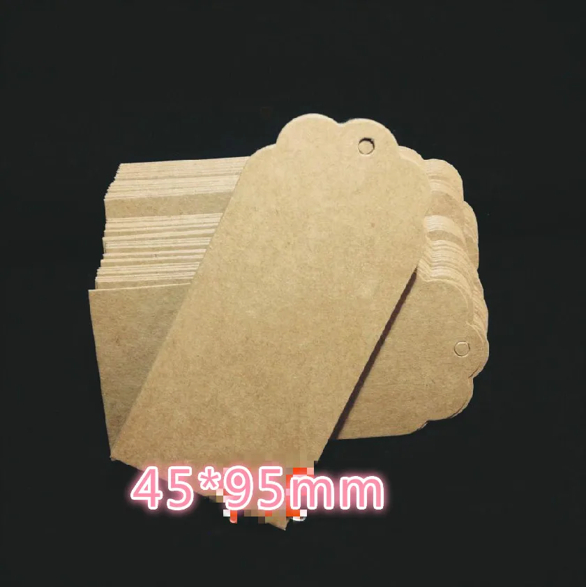 4.5*9.5cm Brown Rectangle Scalloped Kraft Paper Hang Tag Lable With Jute Twine For Luggage Wedding DIY Gifts Crafts Price Tags
4.5*9.5cm Brown Rectangle Scalloped Kraft Paper Hang Tag Lable With Jute Twine For Luggage Wedding DIY Gifts Crafts Price Tags