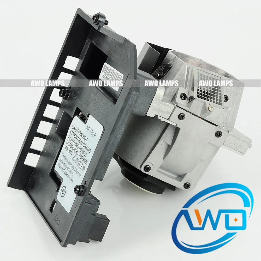 AWO Free Shipping NP19LP Replacement Projector Lamp with housing for NEC U250X/U260W
AWO Free Shipping NP19LP Replacement Projector Lamp with housing for NEC U250X/U260W