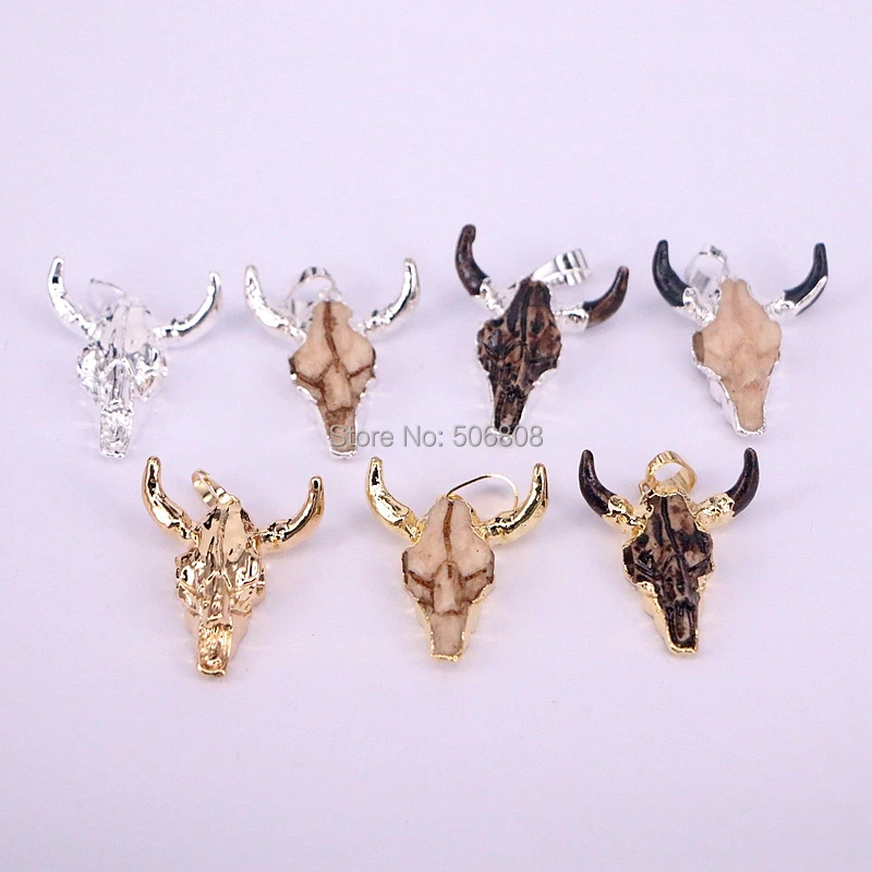 10PCS Zyunz Buffalo Head Pendant, Small Size Bull Cattle Charm Bead Longhorn Resin Horn Cattle Pendant Charms
10PCS Zyunz Buffalo Head Pendant, Small Size Bull Cattle Charm Bead Longhorn Resin Horn Cattle Pendant Charms