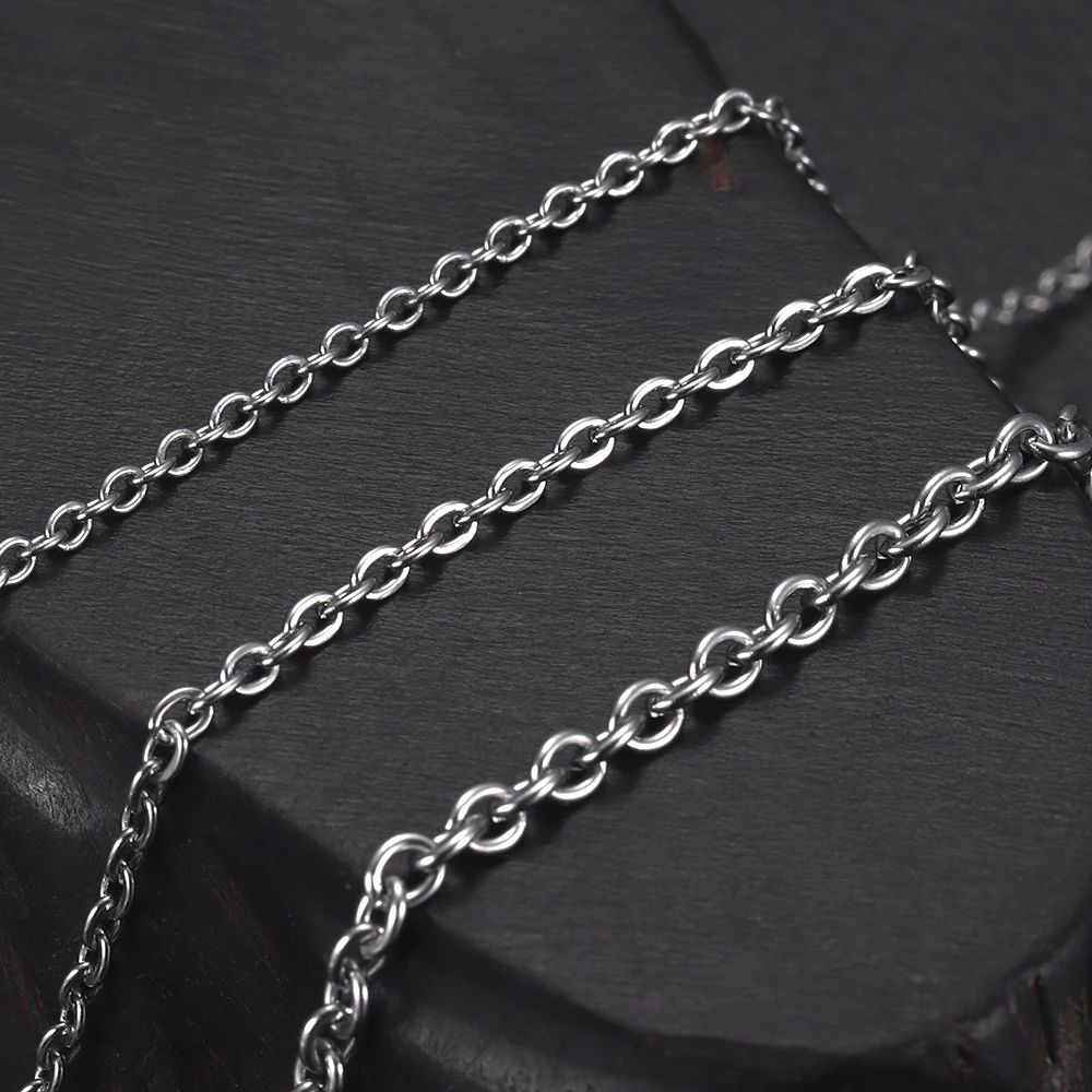Men's Stainless Steel Finished Chains Necklace Oval Link Chain with Lobster Clasp Steel Jewelry Necklaces Man Accessories 2-3mm
Men's Stainless Steel Finished Chains Necklace Oval Link Chain with Lobster Clasp Steel Jewelry Necklaces Man Accessories 2-3mm