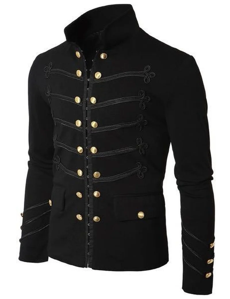 Embroidered Button Solid Color Men Jacket Cardigan Chamarras Para Hombre Jackets Men 2020 Windbreaker Military Designer Clothes
Embroidered Button Solid Color Men Jacket Cardigan Chamarras Para Hombre Jackets Men 2020 Windbreaker Military Designer Clothes