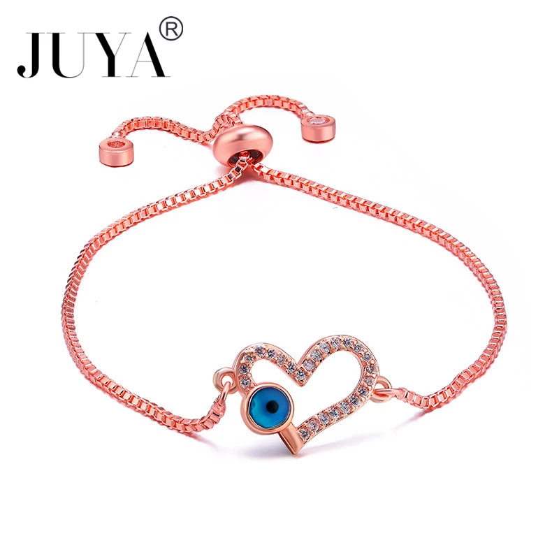 2018 Summer New Fashion Copper Inlay Zircon Evil Eye Heart Bracelets womens accessories bijoux boheme bracelet femme Charm Chain
2018 Summer New Fashion Copper Inlay Zircon Evil Eye Heart Bracelets womens accessories bijoux boheme bracelet femme Charm Chain