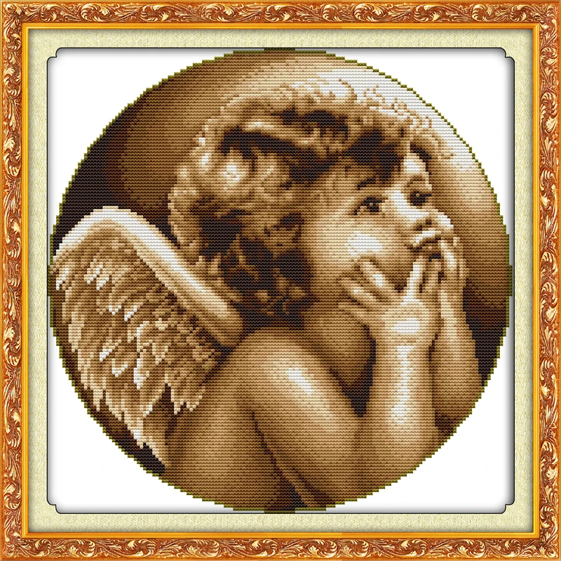 Lovely angel(3) male cross stitch kit people 18ct 14ct 11ct count print canvas stitches embroidery DIY handmade needlework
Lovely angel(3) male cross stitch kit people 18ct 14ct 11ct count print canvas stitches embroidery DIY handmade needlework