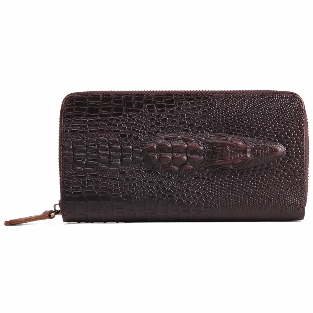 Men's Wallets Genuine Leather Long Purse Male Embossing Crocodile Wallet Men Clutch Long Bags Leather Walets Phone Unique Bags
Men's Wallets Genuine Leather Long Purse Male Embossing Crocodile Wallet Men Clutch Long Bags Leather Walets Phone Unique Bags