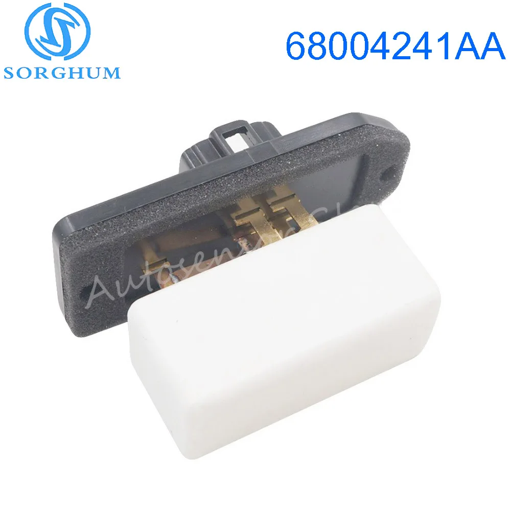 New SORGHUM 4720278, 68004241AA, CR153 HVAC Blower Resistance For Dodge Ram 1500 2500 3500 1994-2007Heater Fan Speed Regulator
New SORGHUM 4720278, 68004241AA, CR153 HVAC Blower Resistance For Dodge Ram 1500 2500 3500 1994-2007Heater Fan Speed Regulator