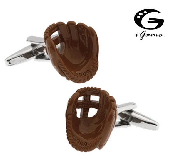 iGame Men's Cufflinks Novelty Coffee Color Baseball Gloves Design Brass Material Best Gift For Men Free Shipping
iGame Men's Cufflinks Novelty Coffee Color Baseball Gloves Design Brass Material Best Gift For Men Free Shipping