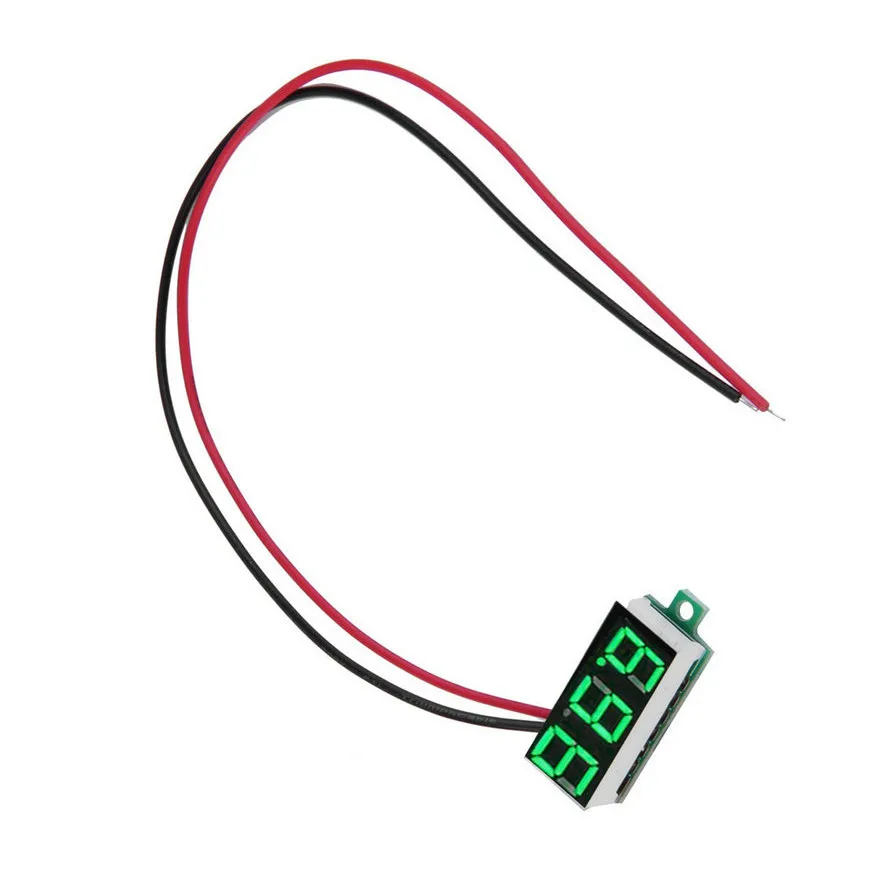 1PCS 0.36" LED Digital Car Voltmeter Voltage Panel Meter 2 Wire DC 3-30V Green L
1PCS 0.36" LED Digital Car Voltmeter Voltage Panel Meter 2 Wire DC 3-30V Green L