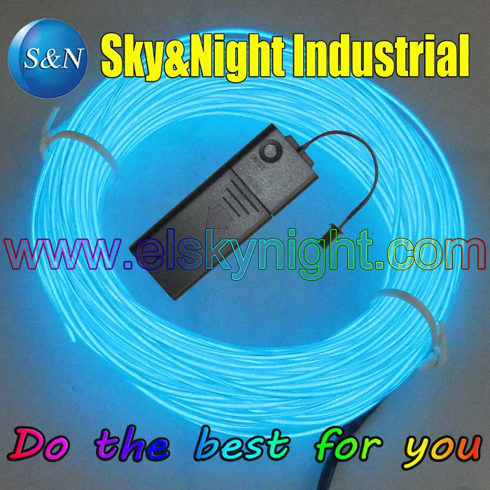Electroluminecent Wire/Neon EL Wire 3M(1.4mm)+3V Inverter-Ice blue +Free Shipping
Electroluminecent Wire/Neon EL Wire 3M(1.4mm)+3V Inverter-Ice blue +Free Shipping