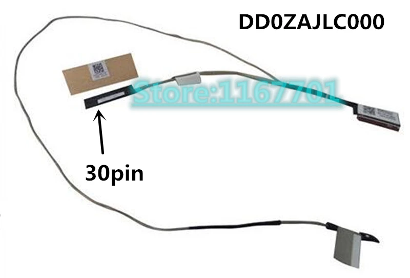 Laptop/notebook LCD/LED/LVDS cable for ACER Aspire 3 A315-21 A315-31 A315-51 A315-52 DD0ZAJLC000 DD0ZAJLC010 DD0ZAJLC021
Laptop/notebook LCD/LED/LVDS cable for ACER Aspire 3 A315-21 A315-31 A315-51 A315-52 DD0ZAJLC000 DD0ZAJLC010 DD0ZAJLC021