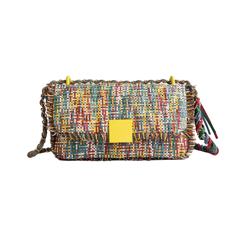 Fashion Women New Summer Panelled Straw Bags INS Popular Female Beach Handbag Ladies Knitted Shoulder Bag Chain Crossbody SS3394
Fashion Women New Summer Panelled Straw Bags INS Popular Female Beach Handbag Ladies Knitted Shoulder Bag Chain Crossbody SS3394