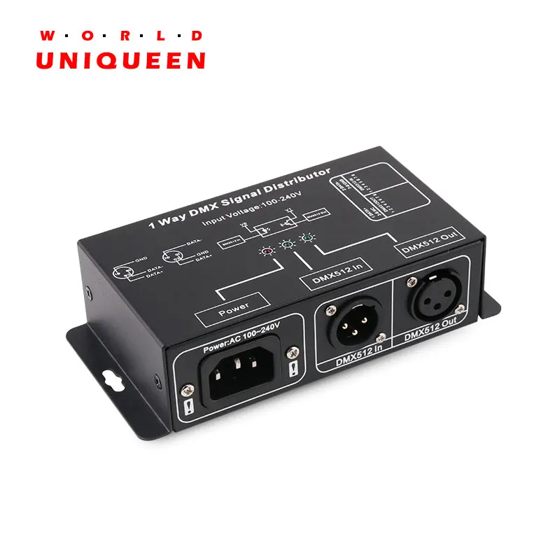 Адаптер DMX121 AC100-240V распределитель сигналов DMX, 1-канальный светодиодный контроллер DMX512 макс. мощность нагрузки 360 Вт для одноцветной светодио...
Адаптер DMX121 AC100-240V распределитель сигналов DMX, 1-канальный светодиодный контроллер DMX512 макс. мощность нагрузки 360 Вт для одноцветной светодио...