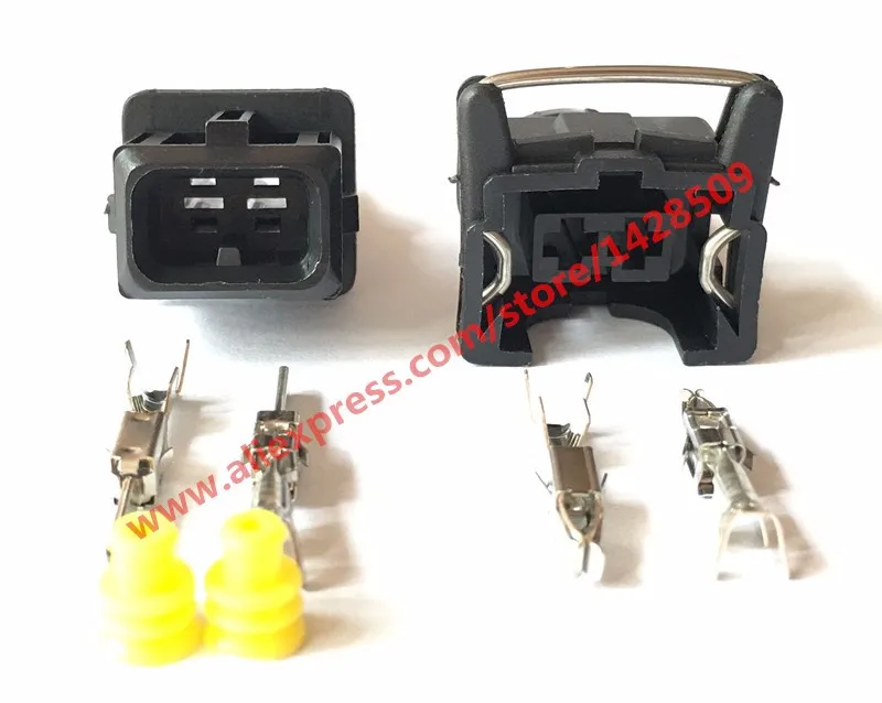 1 Set Female And Male EV1 Style 3.5 Series 2 Pin Male Auto Injector Connector 106462-1
1 Set Female And Male EV1 Style 3.5 Series 2 Pin Male Auto Injector Connector 106462-1