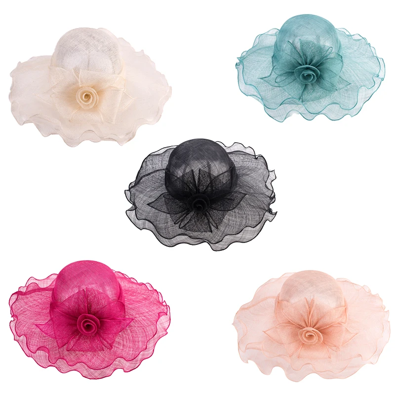 Women Wide Brim Hats Black Ivory Blue Flora Floppy Sinamay Fascinator Hats Ladies Kentucky Derby Church Party Hats Beach Sun Hat
Women Wide Brim Hats Black Ivory Blue Flora Floppy Sinamay Fascinator Hats Ladies Kentucky Derby Church Party Hats Beach Sun Hat