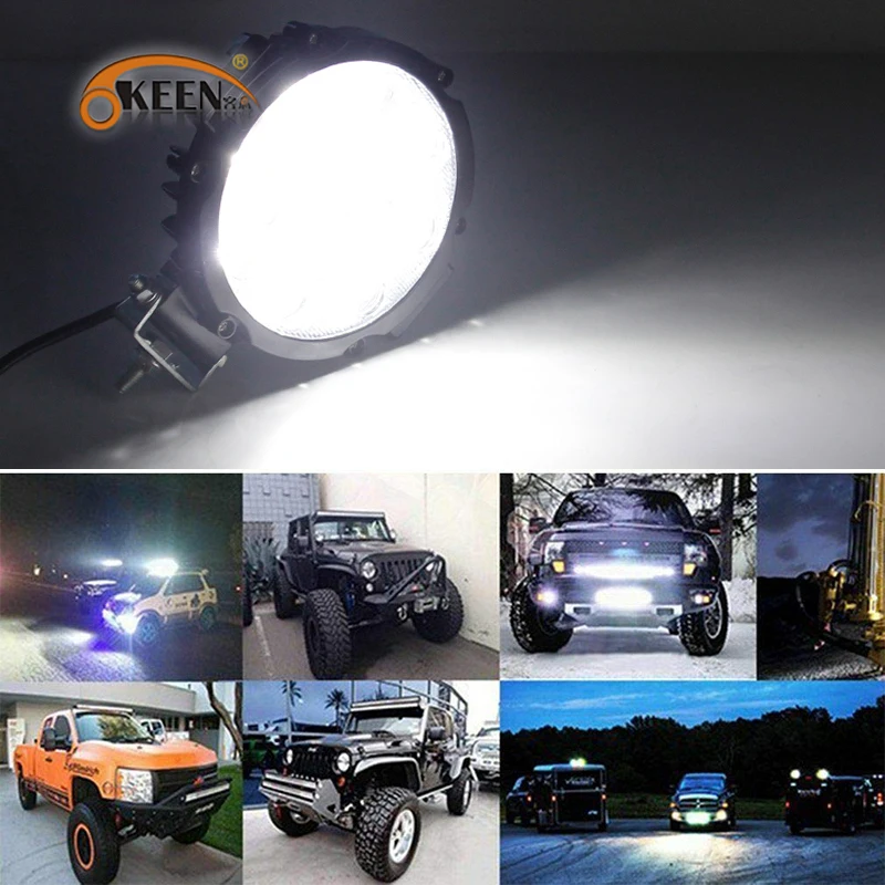 OKEEN 2x Super Bright 60W LED Work Light Spot Beam Driving Light For Offroad Truck Tractor ATV SUV UAZ Auto 4WD 4x4 Lamp 12V 24V
OKEEN 2x Super Bright 60W LED Work Light Spot Beam Driving Light For Offroad Truck Tractor ATV SUV UAZ Auto 4WD 4x4 Lamp 12V 24V