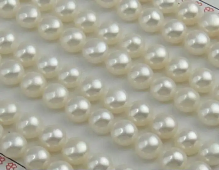 48 pairs DIY Jewelry Half Drilled Cultured Freshwater Pearl Beads White 7-7.5mm -Top quality
48 pairs DIY Jewelry Half Drilled Cultured Freshwater Pearl Beads White 7-7.5mm -Top quality